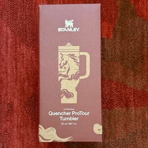 Stanley Lunar new year Quencher Tumbler year of fire horse red and gold 30 oz